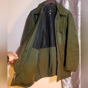 Vintage Golden Fleece Industrial Outerwear Jacket Coat Mens Medium Titan Cloth